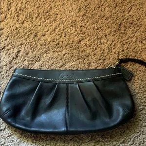 Coach large wristlet
